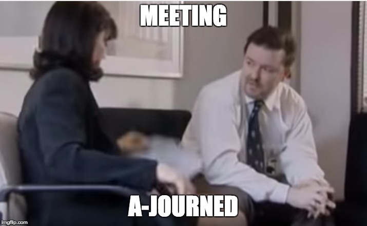 meeting a-journed